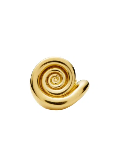 Missoma Spiral Dome Statement Ring In Gold
