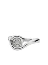 Missoma Spiral-motif Stacking Ring In Silver