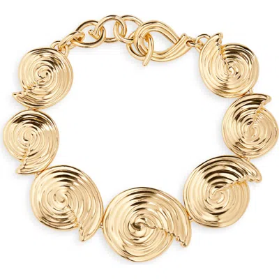 MISSOMA MISSOMA SPIRAL STATEMENT BRACELET