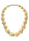 Missoma Womens Spiral Statement 18ct Yellow Gold-plated Brass Necklace In Gold
