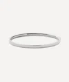 Missoma Sterling Silver Classic Hinged Bangle Bracelet