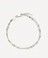 Missoma Sterling Silver Double Chain Bracelet