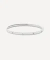 Missoma Sterling Silver Interstellar Hinged Bangle Bracelet