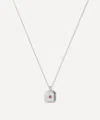Missoma Sterling Silver July Birthstone Pendant Necklace