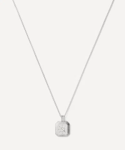 Missoma Sterling Silver June Birthstone Pendant Necklace