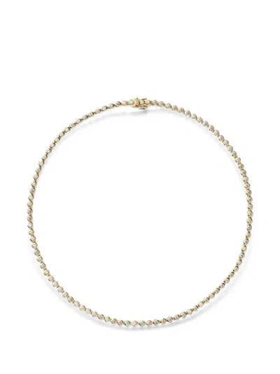 Missoma Tennis Cubic Zirconia Necklace In Gold