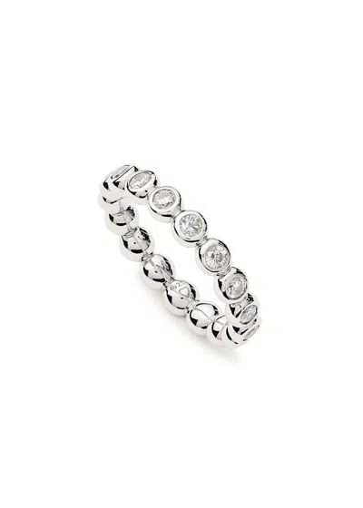 Missoma Tennis Eternity Sterling Silver Ring