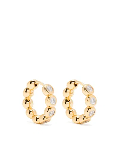Missoma Tennis Small Hoop Earrings