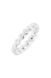 Missoma Tennis Stack Ring In White