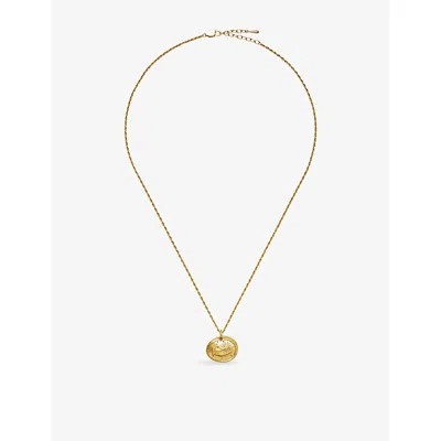 Missoma The Fortune Talisman Rope 18ct Yellow Gold Plated Brass Chain Necklac
