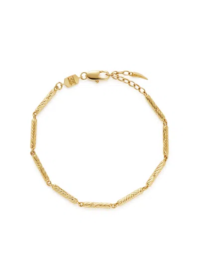 Missoma Wavy Ridge 18kt Gold-plated Bracelet