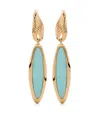 Missoma Wavy Ridge Earrings In Gold