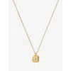 Missoma Womens  Birthstone 18ct Yellow-gold Vermeil Necklace