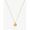 Missoma Womens Gold January Birthstone 18ct Yellow-gold Vermeil Necklace