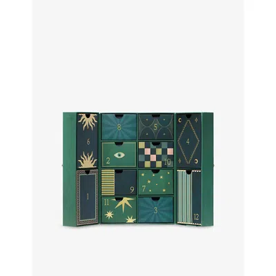 Missoma Womens Gold Jewellery Advent Calendar 2025 In Green