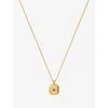 Missoma Womens Gold July Birthstone 18ct Yellow-gold Vermeil Necklace
