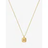 Missoma Womens Gold October Birthstone 18ct Yellow-gold Vermeil Necklace