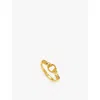 Missoma Womens Harris Reed X  18ct Recycled-yellow Gold-plated Vermeil Sterling-silver Ring In Gold