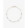 Missoma Womens Magma 18ct Yellow Gold Vermeil And Amazonite Choker In Gold