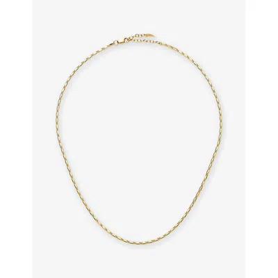 Missoma Womens Lucy Williams Horizon Link18ct Yellow-gold Vermeil Chain Necklace