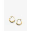 Missoma Womens  X Lucy Williams Entwine 18ct Recycled Yellow-gold Recycled Sterling Silver And Rhodiu In Mixed