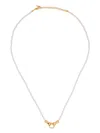 Missoma X Harris Reed In Good Hands Beaded Gemstone Necklace In Rbm