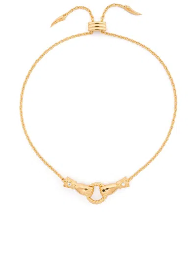 Missoma X Harris Reed In Good Hands Bracelet In Gold