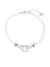 Missoma X Harris Reed In Good Hands Bracelet In White