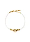 Missoma Harris Reed In Good Hands Bracelet In White