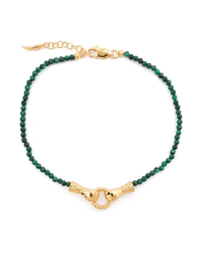 Missoma X Harris Reed Mini In Good Hand Bracelet In Gold