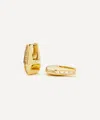 Missoma X Lucy Williams 18ct Gold-plated Arco Pave Small Hoop Earrings In Gold