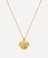 Missoma X Lucy Williams 18ct Gold-plated Engravable Roman Arc Coin Pendant Necklace