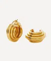 Missoma X Lucy Williams 18ct Gold-plated Medium Chunky Ridge Hoop Earrings