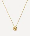 Missoma X Lucy Williams Knot Pendant 18ct Gold Vermeil Necklace In Gold