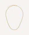 Missoma X Lucy Williams 18ct Gold-plated Vermeil Silver Short Square Snake Chain Necklace