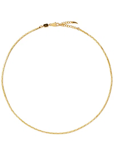 Missoma X Lucy Williams Cobra 18kt Gold-plated Choker