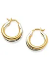 Missoma X Lucy Williams Entwine Small Hoop Earrings In Gold
