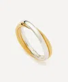 Missoma X Lucy Williams Mixed Metal Entwine Ring
