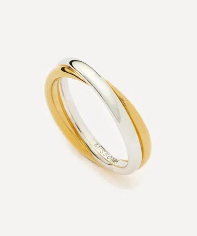 Missoma X Lucy Williams Mixed Metal Entwine Ring