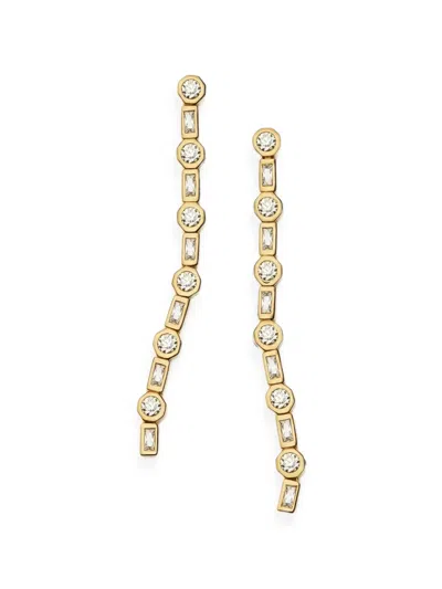 Missoma X Lucy Williams Tennis Drop Earrings In Gold