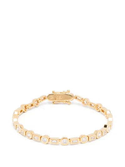 Missoma X Lucy Williams Tennis Geometric Bracelet In Gold