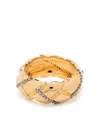 Missoma X Lucy Williams Waffle Ring In Gold