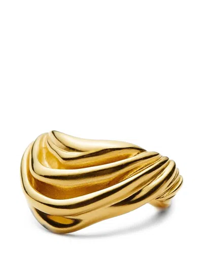 Missoma X Markgong Draped Ear Cuff In Gold