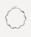Missoma X Savi Rhodium-plated Signature Link Chain Bracelet