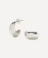 Missoma X Savi Sterling Silver Dome Mini Hoop Earrings