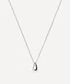 Missoma X Savi Sterling Silver Sculptural Droplet Pendant Necklace