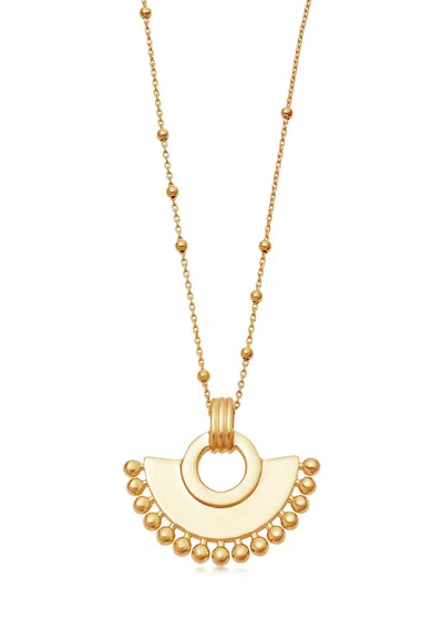 Missoma Zenyu Fan 18kt Gold Vermeil Necklace