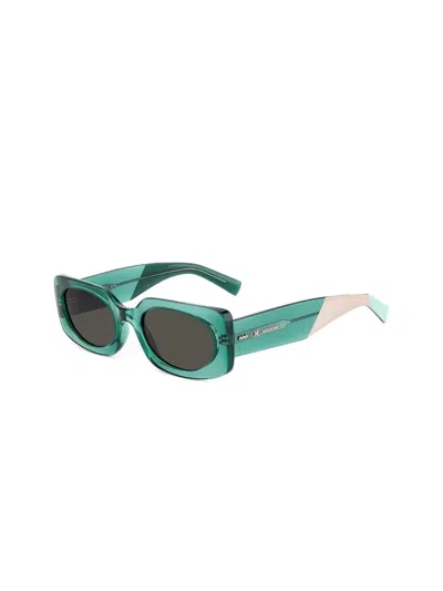 Missoni 0169 Logo Sunglasses In Green