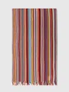 Missoni 100% Cotton Striped Pattern Scarf