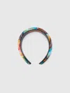 Missoni 100% Viscose Headband With Chevron Pattern
